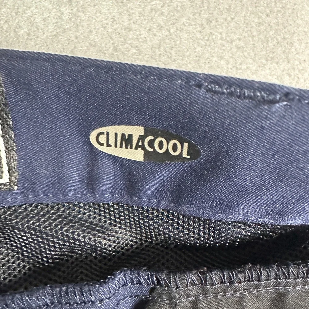Adidas Golf Pants Mens 34x28 Clima Cool Stretch Blue Performance Vented